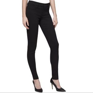 White House Black Market Classic Rise Black Jeggings